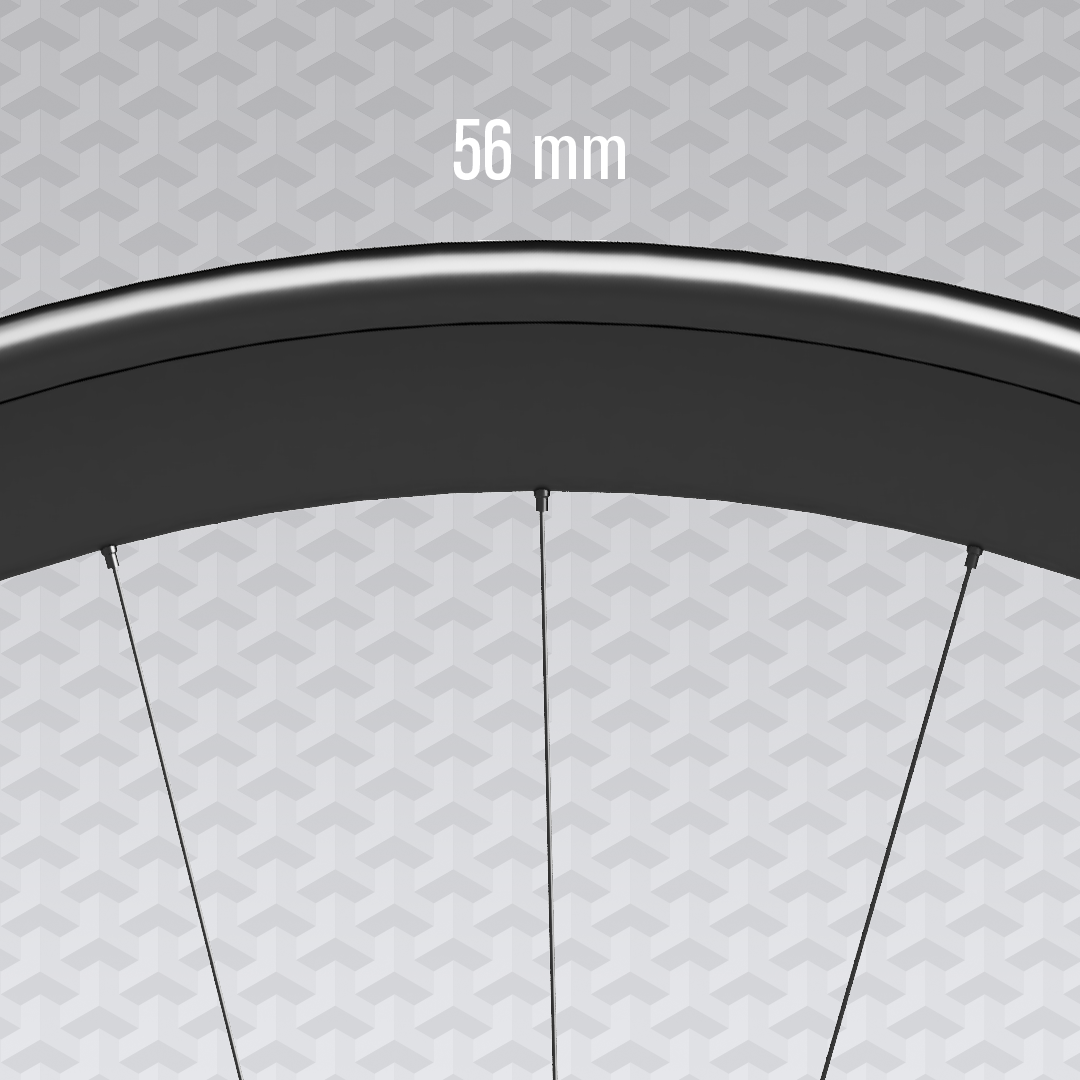 Carbon Wheel-set 56 mm
